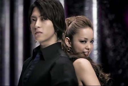 『UNUSUAL』で共演の山下智久と安室奈美恵の画像1枚目