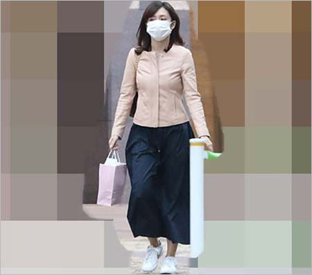 伊藤綾子アナのプライベート私服画像