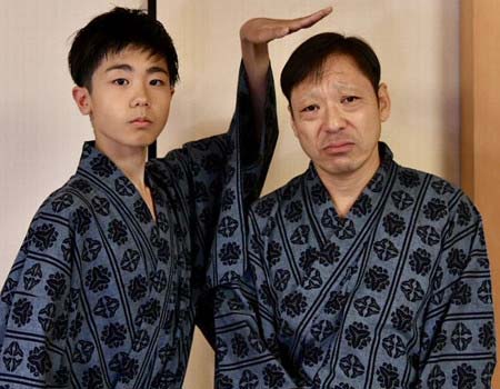 香川照之と息子の市川團子