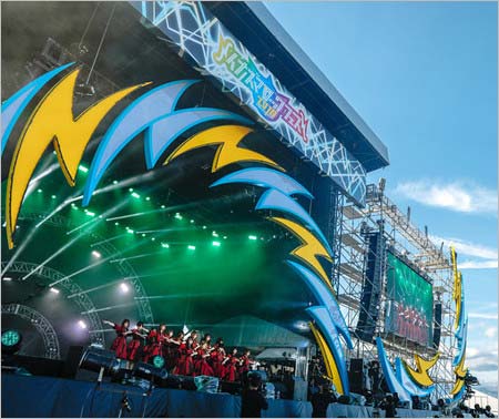 イナズマロックフェス2018会場の画像3枚目