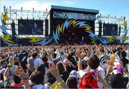 イナズマロックフェス2018会場の画像2枚目