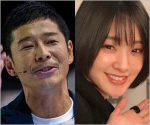 前澤友作社長＆剛力彩芽