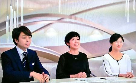 リニューアル後のnews zeroのスタジオ