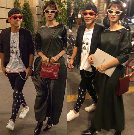 前澤社長と剛力彩芽(ごーりきあやめ)パリ写真