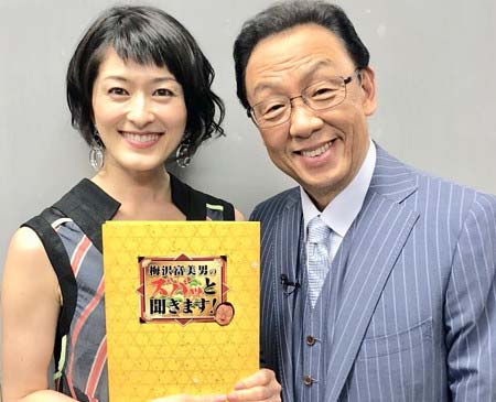 梅沢富美男(うめざわとみ)と阿部哲子アナ(アベアキコ)