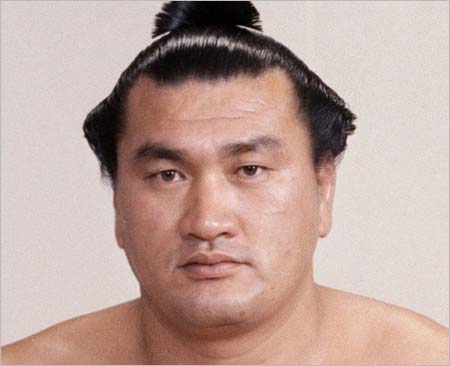 引退前横綱時代の輪島大士