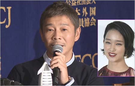 ZOZOTOWN前澤友作社長(まえざわゆうさく)と恋人・剛力彩芽(ゴーリキアヤメ)