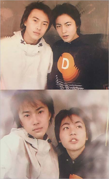 山田孝之&勝地涼のプリクラ画像