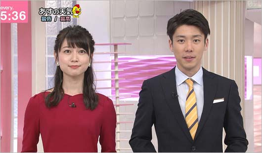 news every.出演の寺田ちひろアナ