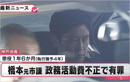 有罪判決受けた橋本健