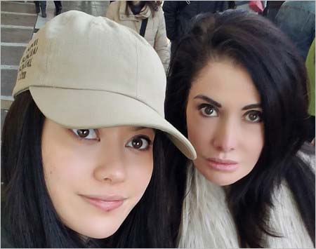 カイヤと長女・アンザ