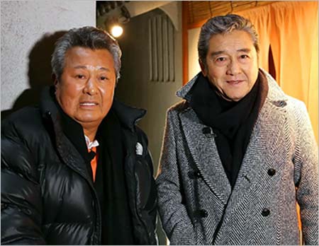 梅宮辰夫と松方弘樹