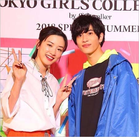 TGC2018の永野芽郁と志尊淳2ショット画像