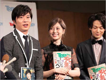 今年の顔2018、田中圭・白石麻衣・中村倫也