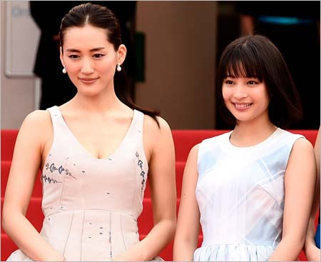 綾瀬はるかと広瀬すず