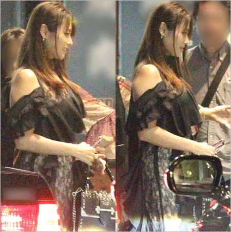 36歳の誕生日会に出席の深田恭子の画像2枚目