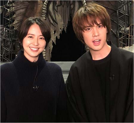 長澤まさみと浦井健治『新感線☆RS メタルマクベス「disc3」』で共演