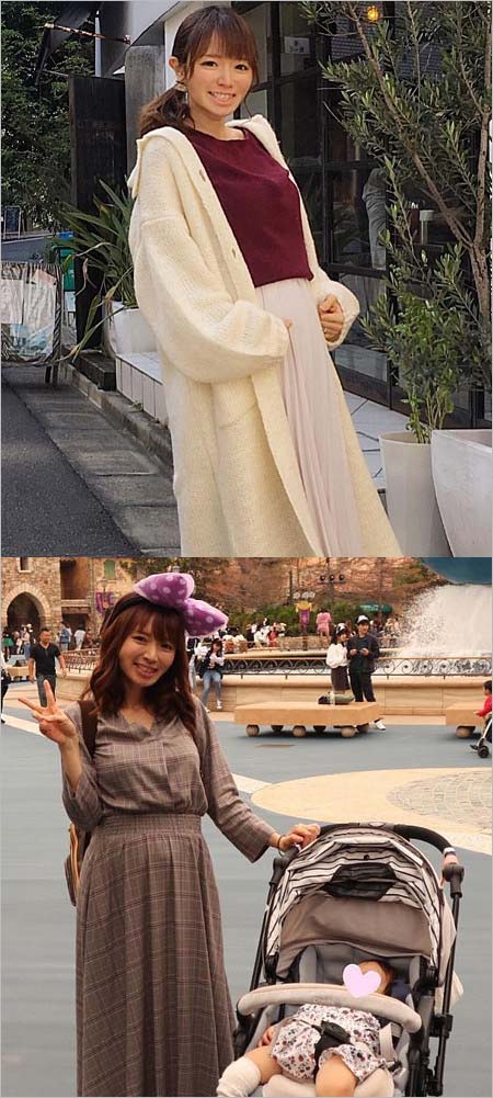 紺野あさ美のお腹ポッコリ写真