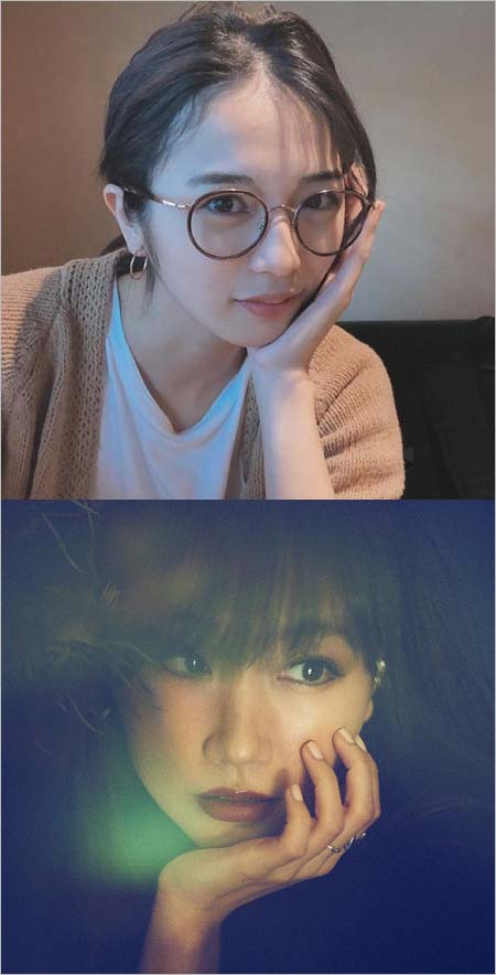 江夏詩織・大塚愛の頬杖写真比較