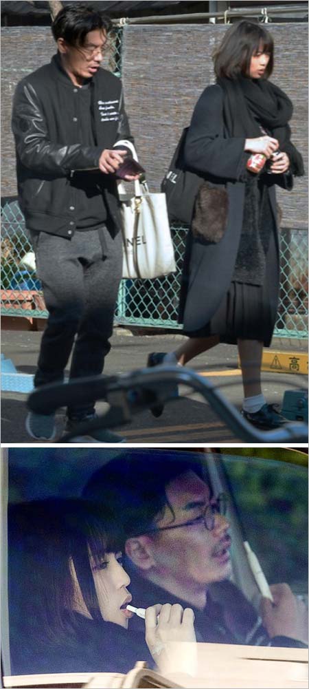 リップスライムSU・江夏詩織の密会現場写真