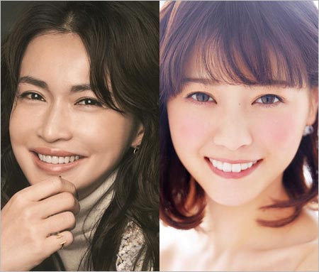 長谷川京子・西野七瀬