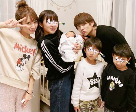 辻希美・杉浦太陽ファミリー