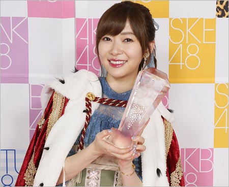 選抜総選挙1位の指原莉乃