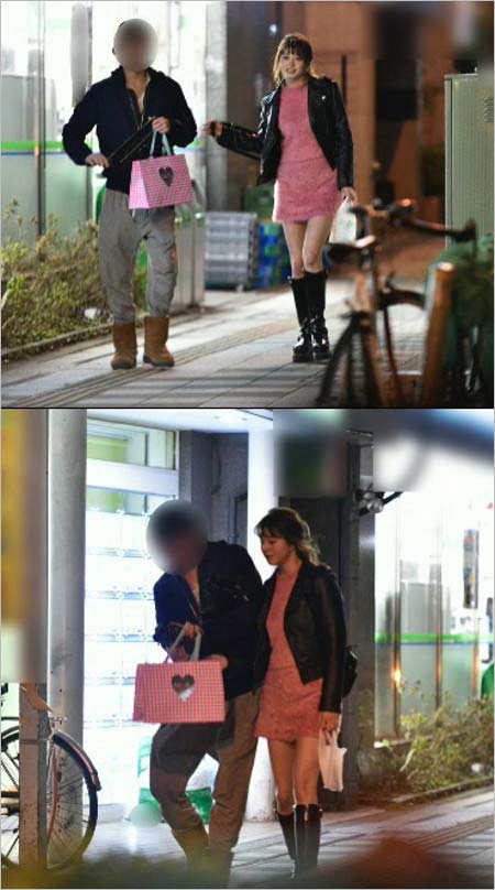 大川藍と元関西ジャニーズの彼氏(元夫)の2ショット