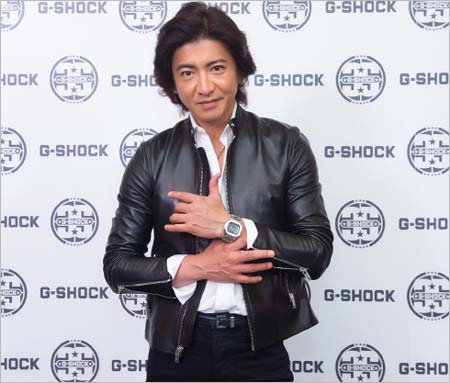 Gショックアンバサダー就任の木村拓哉