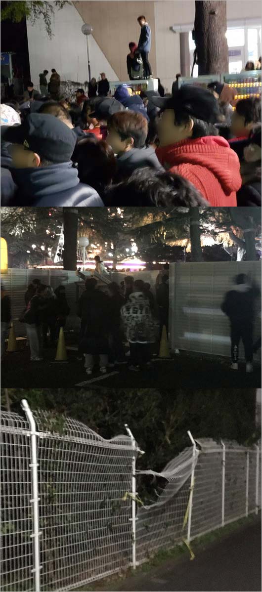 モンスターハウス・としまえん騒動の現場画像