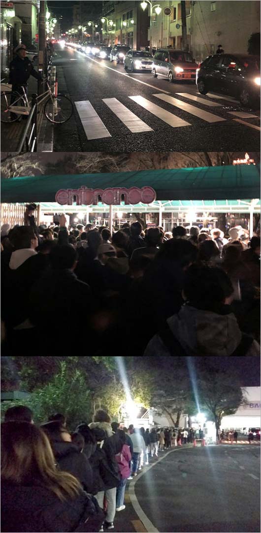 水曜日のダウンタウン・としまえん周辺の混雑