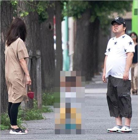 キャイ～ン天野っちと妻・荒井千里、息子のプライベート画像