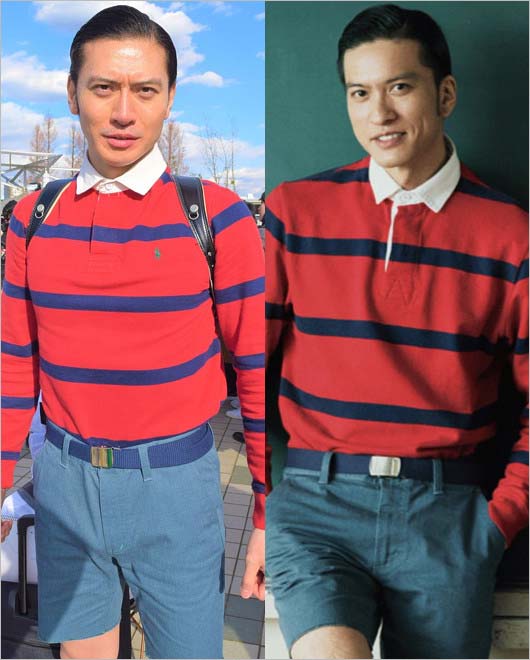 コミケ長瀬智也のソックリさんと本人の比較