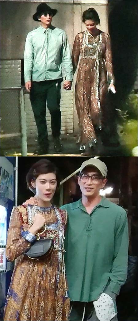 伊勢谷友介・森星のフライデー2ショット画像