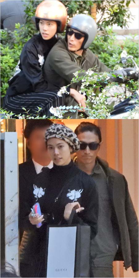 伊勢谷友介と森星の女性セブンデート画像