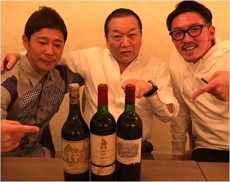 杉本宏之・前澤友作・見城徹