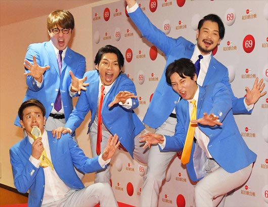 紅白リハーサル時の純烈