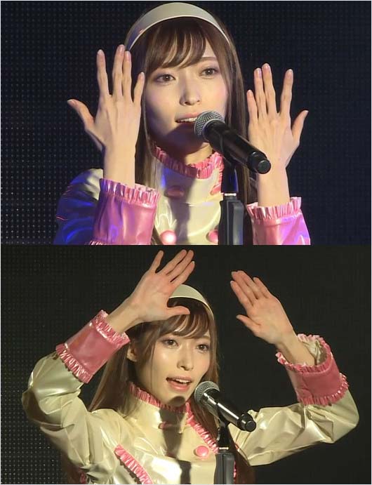 山口真帆がNGT48劇場3周年記念公演に登場