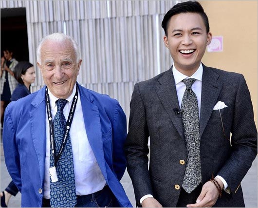 花田優一と師匠アンジェロ・インペラトリーチェ