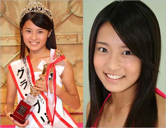 小島瑠璃子がホリプロスカウトキャラバングランプリ時の画像