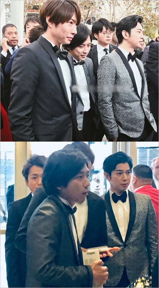 嵐メンバーグラミー賞会場