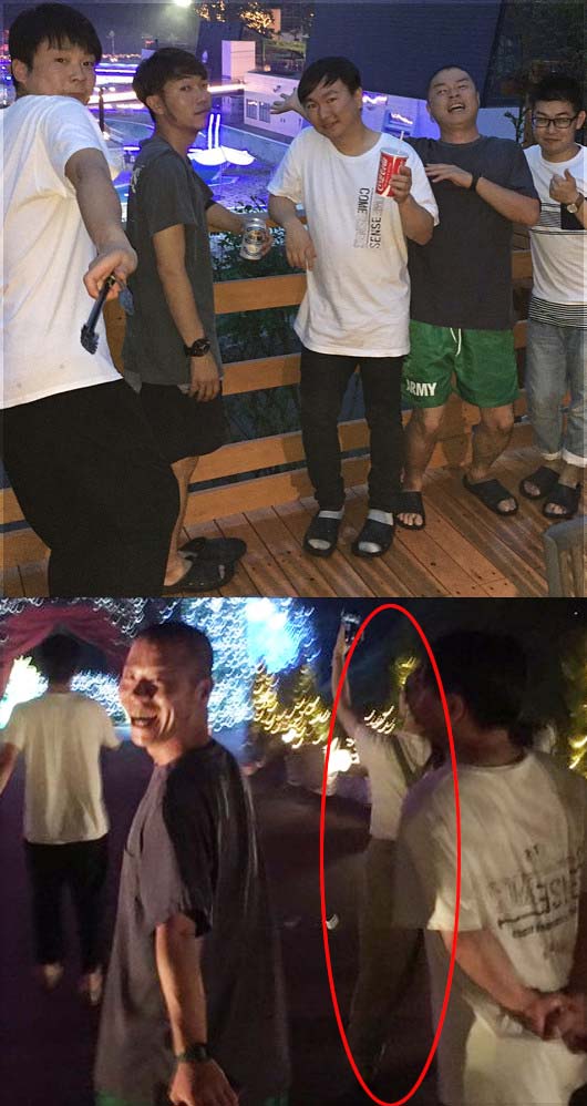 アキナ・かまいたち等ネスタリゾート神戸で撮影の写真