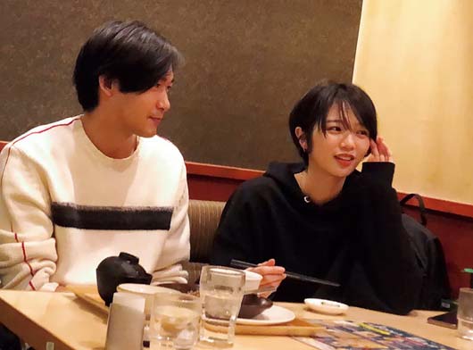 九内健太・江夏詩織の2ショット