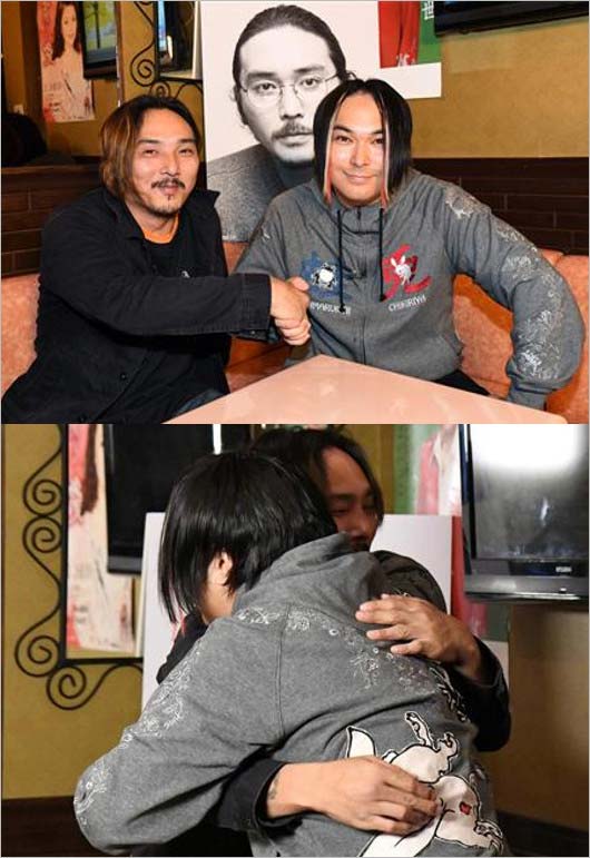 美勇士と桑名正博のニセ長男・乃羅が初対面