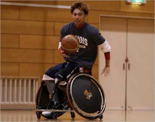 車いすバスケの堀江航