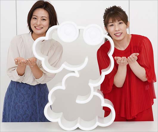 ZIP新レギュラー吉田沙保里、総合司会の徳島えりか