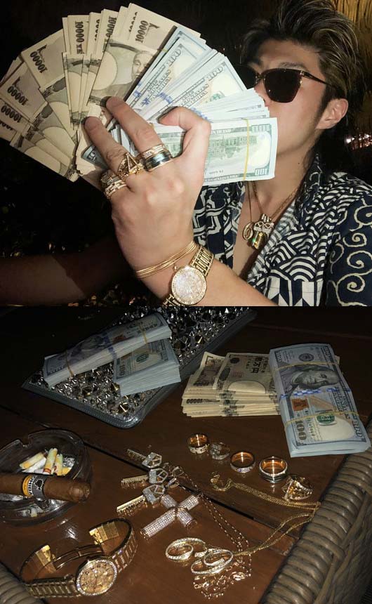 TOMOROの現金と貴金属