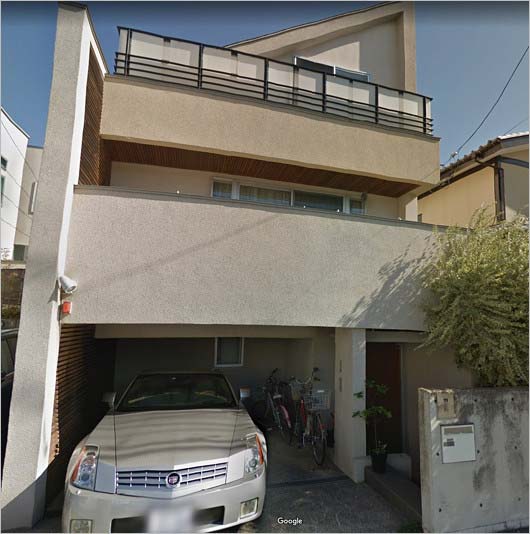 ピエール瀧の自宅前