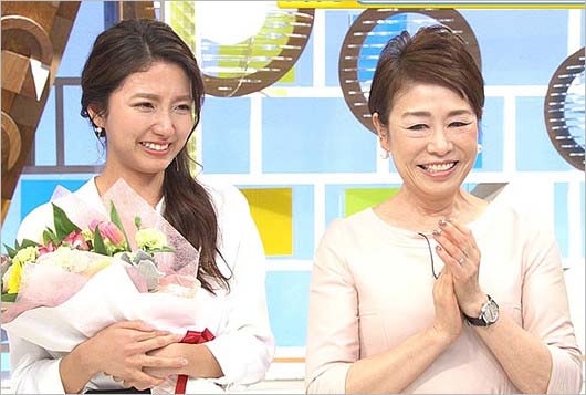 三田友梨佳アナ&安藤優子キャスター