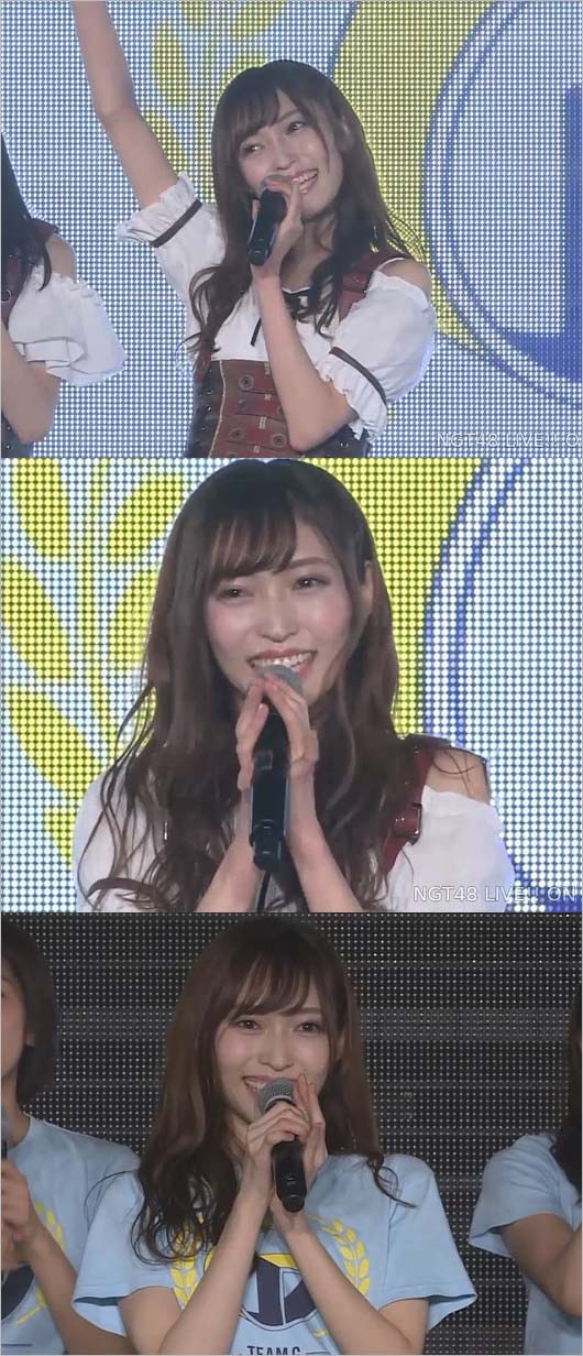 山口真帆の千秋楽公演の姿